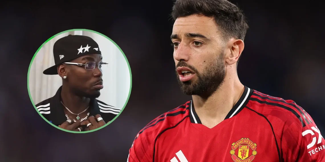 Fernandes would be Ballon d’Or contender if he plays for Man City - Pogba