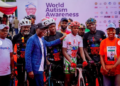 Sanwo-Olu pledges ₦200m for autism support as teen cyclist makes Guinness World Record