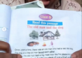 Lagos woman stirs controversy over disturbing content in her child's nursery textbook