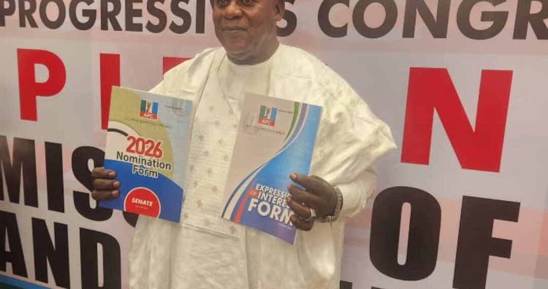 Babale gains momentum as he picks APC senatorial nomination form in Adamawa