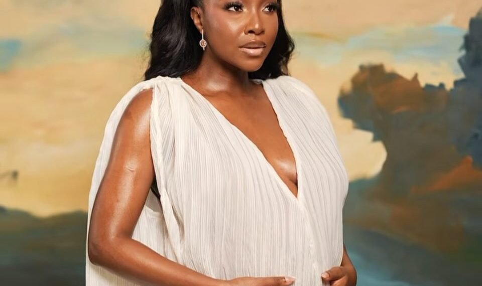 Ini Dima-Okojie announces pregnancy, says it's a "divine gift"