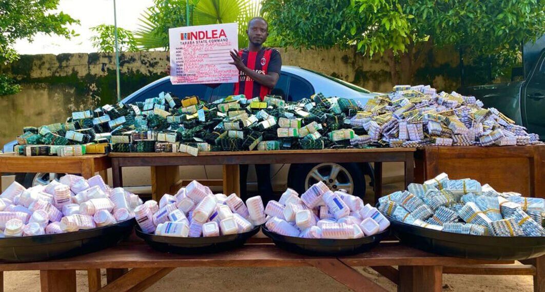 NDLEA apprehends major drug distributor, seals pharmacy, seizes opioids worth millions