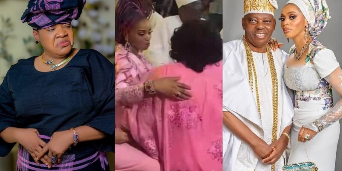 Toyin Abraham responds to backlash over greeting the Okoyas at event
