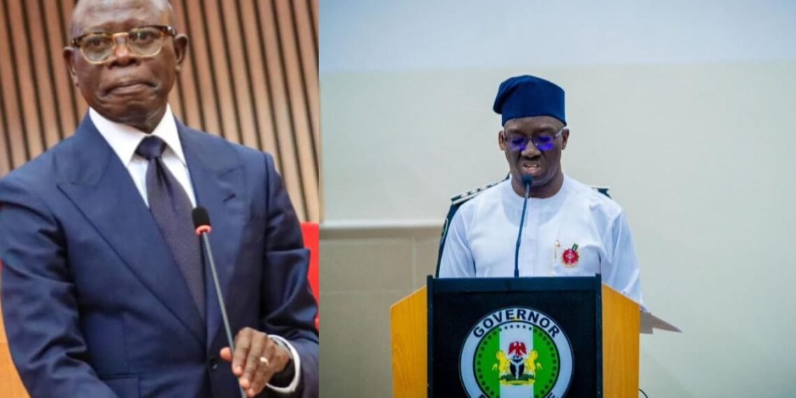 Gov. Okpebholo reflects on Oshiomhole’s journey, hails his leadership legacy