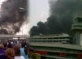 Airport staff, passengers evacuated as fire guts Lagos airport terminal