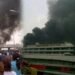 Airport staff, passengers evacuated as fire guts Lagos airport terminal