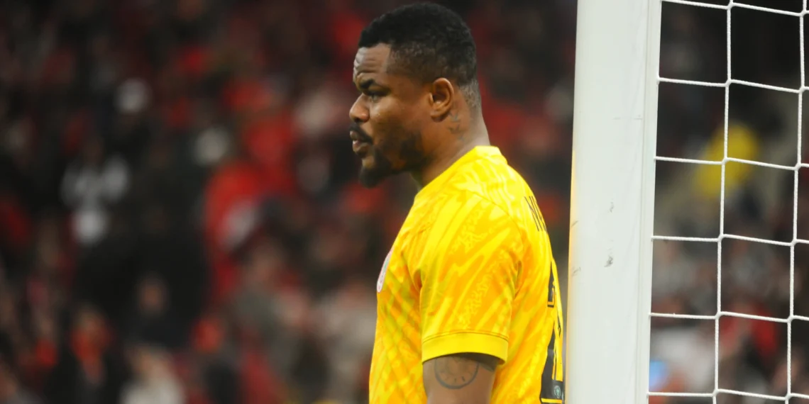 Super Eagles Star Stanley Nwabali criticises West African Leagues, ignites debate on Football standards