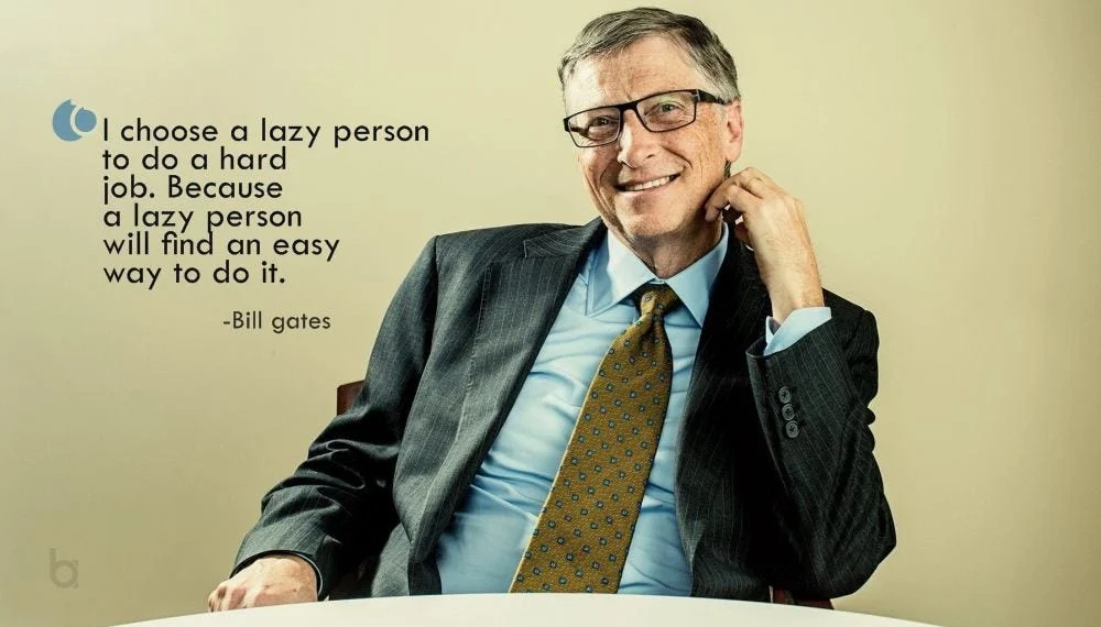 Bill Gates Hiring Strategy: Explains why he hires ‘Lazy’ People for hard jobs to boost innovation