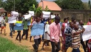 Youths protest alleged illegal coal mining, environmental damage in Delta community