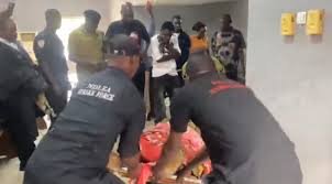 Tragic as drug suspect standing trial dies during court session in Benin