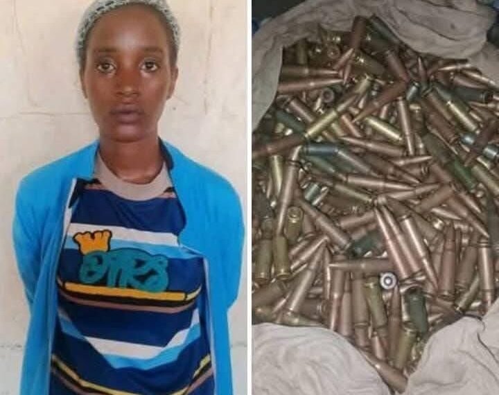 DSS arrests Woman conveying Ammunition to Bandits