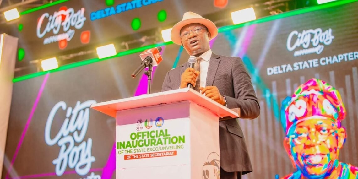 Aniagwu urges Youths to champion economic reforms at City Boy Movement inauguration