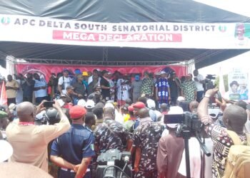 Sen. Joel -Onowakpo declares re-election bid as Delta South APC adopts Tinubu, Oborevwori as sole candidates
