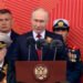 Putin accuses NATO of backing Ukraine during Victory Day speech