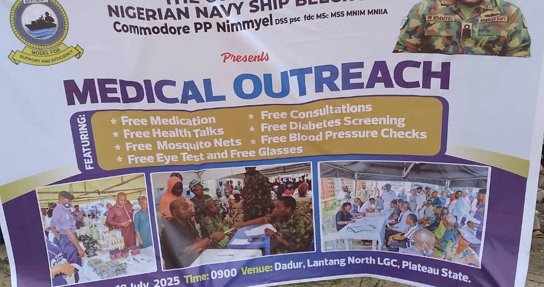 Navy Ship BEECROFT conducts medical outreach, educational rhapsody in Lagos