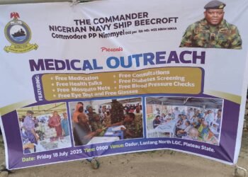 Navy Ship BEECROFT conducts medical outreach, educational rhapsody in Lagos