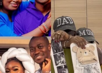Nollywood power couple Lateef Adedimeji, Bimpe Oyebade finally reveal set of triplet boys