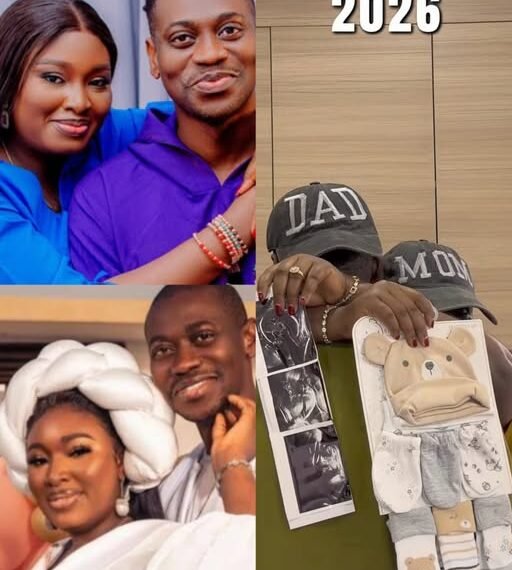 Nollywood power couple Lateef Adedimeji, Bimpe Oyebade finally reveal set of triplet boys
