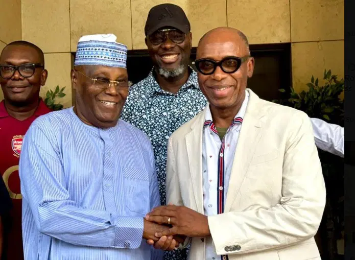 Atiku visits Amaechi after securing ADC presidential ticket