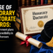 Abuse of Honorary Doctorate Awards: How government plans to restore credibility in academic honours