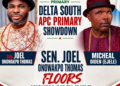 Delta APC Senatorial Primaries: Joel-Onowakpo wins Delta South, Dafinone defeats Omo-Agege, Okowa floors Ned Nwoko