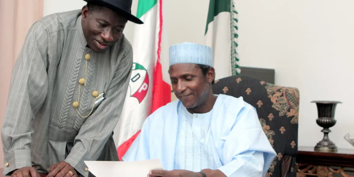 Jonathan honours late Yar’Adua at 16th anniversary, hails his legacy of integrity