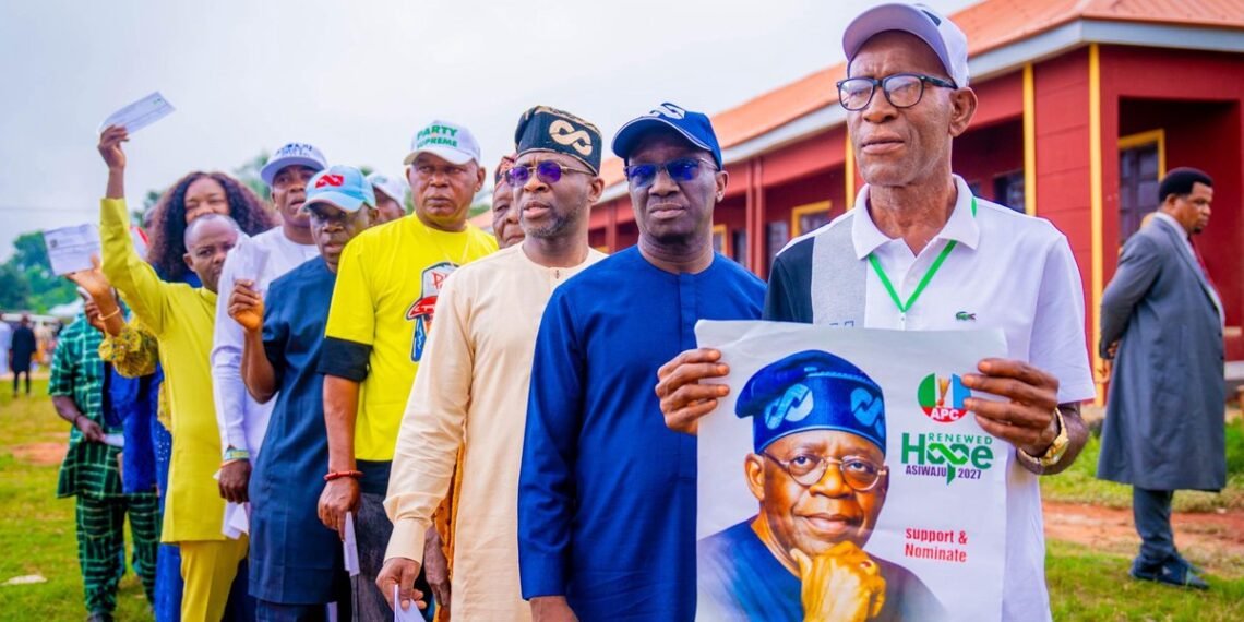 Tinubu scores 131,096 votes in APC presidential primary in Edo