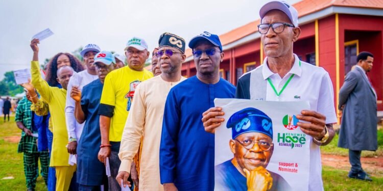 Tinubu scores 131,096 votes in APC presidential primary in Edo
