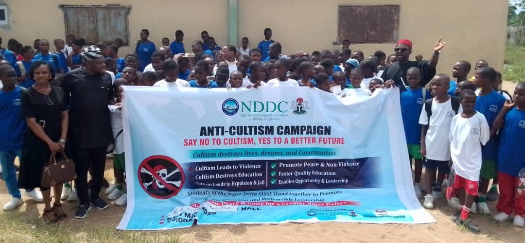 NDDC sensitizes students on the dangers, effects of cultism in Delta