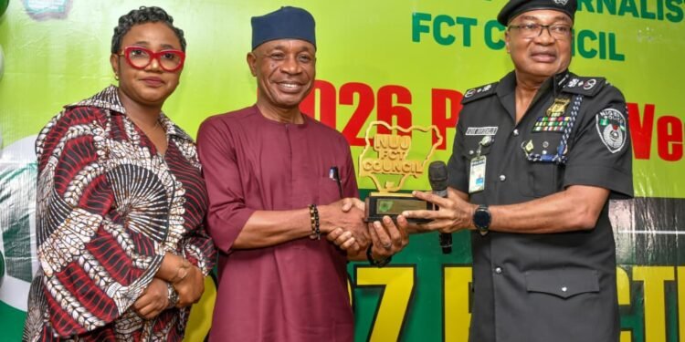 NUJ FCT honours Philip Nyam with Award of Excellence in Legislative Reporting