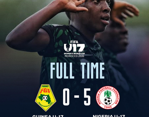 Morocco 2026: Chidi hits hat-trick as Flamingos crush Guinea 5-0