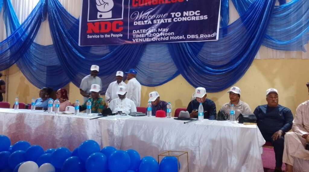 NDC holds Delta congress, elects Oyindoubra as state chairman