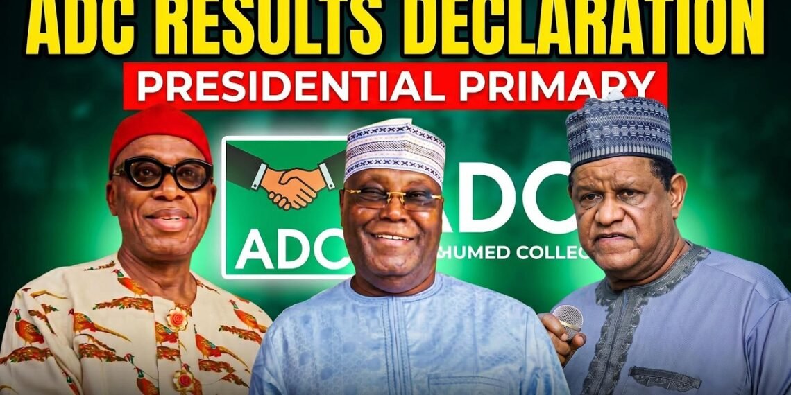 Full Breakdown of ADC Presidential Primary Results: Atiku polls 1.84 million votes as Adamawa, Kano lead massive support base