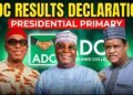 Full Breakdown of ADC Presidential Primary Results: Atiku polls 1.84 million votes as Adamawa, Kano lead massive support base