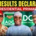 Full Breakdown of ADC Presidential Primary Results: Atiku polls 1.84 million votes as Adamawa, Kano lead massive support base