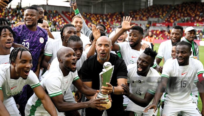 Super Eagles defeat Jamaica 3-0 to retain Unity Cup