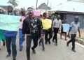 Teachers protest in Ogbomoso over abduction of colleagues, pupils