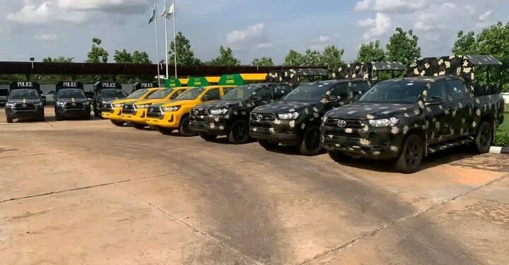 Democracy Day: Gov..Nwifuru donates 31 patrol vehicles to security agencies in Ebonyi