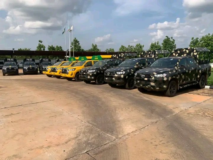 Democracy Day: Gov..Nwifuru donates 31 patrol vehicles to security agencies in Ebonyi