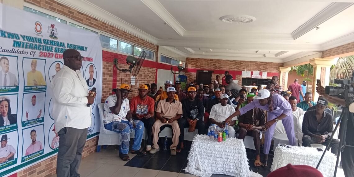Ebony youth group holds interactive forum with party flagbearers ahead 2027 polls