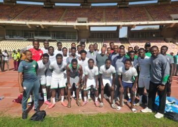 Chelle Urges Flying Eagles To Stay Focused Ahead Of WAFU B U20 Tournament
