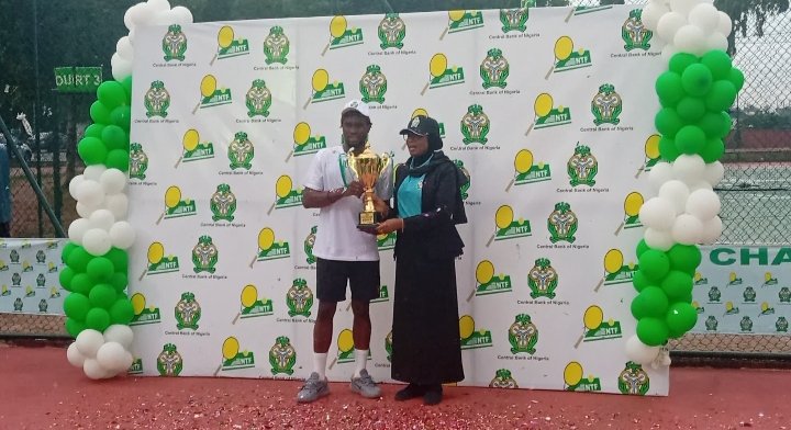 Abua Canice Beats Defending Champion Emmanuel to Clinch Title At CBN Senior Tennis Open