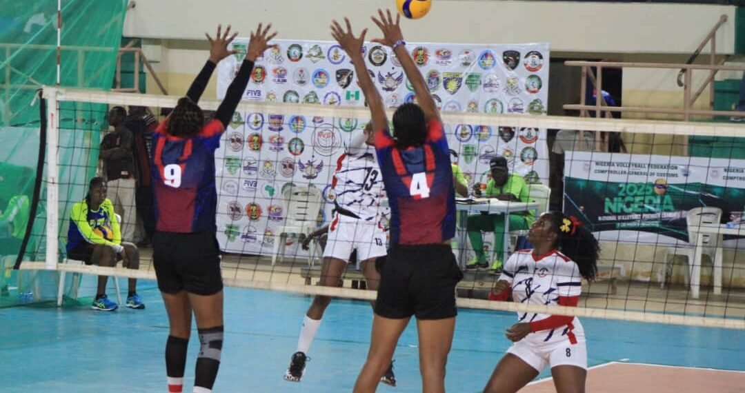 Navy dominates male, female defense volleyball championship in Abuja