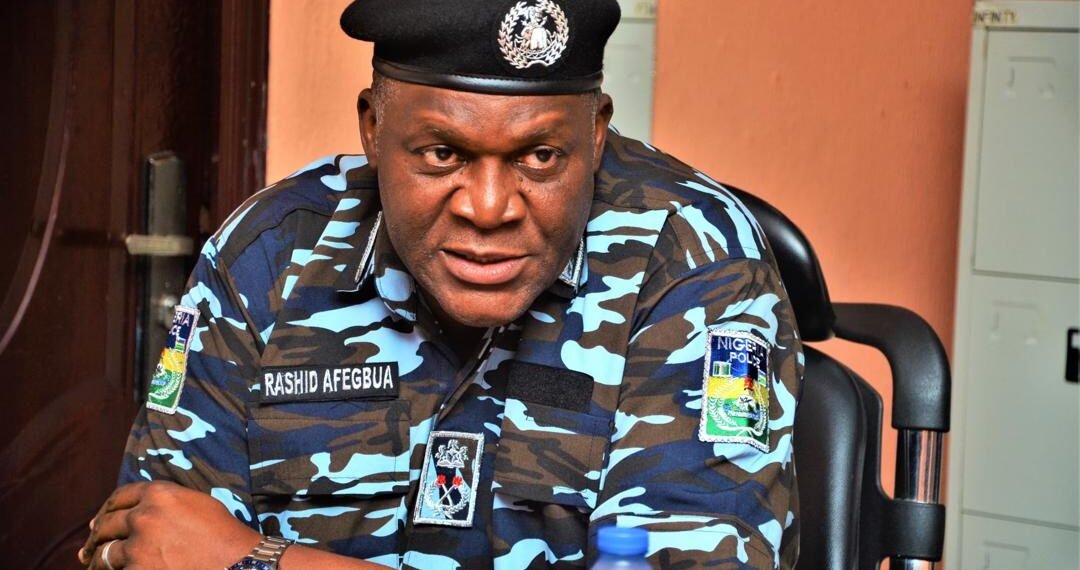 he Cross River State Commissioner of Police, Rashid Afegbua