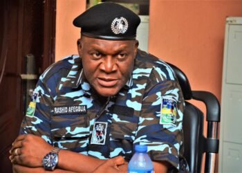 he Cross River State Commissioner of Police, Rashid Afegbua