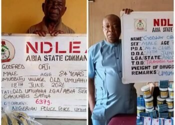 NDLEA Arrests 2 Grandfathers For Supplying Drugs To Secondary School Students In Abia