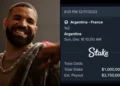 Drake Stakes Over ₦1bn On Canada To Beat South Africa In World Cup Clash