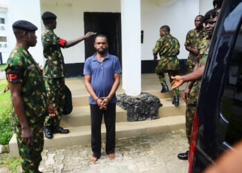 Nigerian Navy hands suspected militant collaborator to DSS in Cross River waterways operation