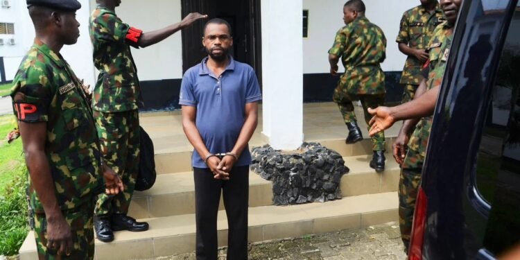Nigerian Navy hands suspected militant collaborator to DSS in Cross River waterways operation