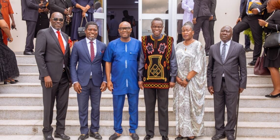 Gov. Diri receives Kenyan activist, lawyer Prof. Patrice Lumumba